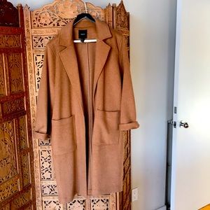 Woman’s long coat for chilly nights !